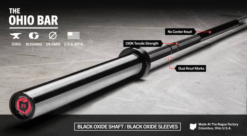 Rogue The Ohio Bar - Black Oxide