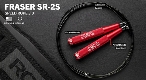 Fraser SR-2S Speed Rope 2.0 - Cuerda de salto mangos de aluminio