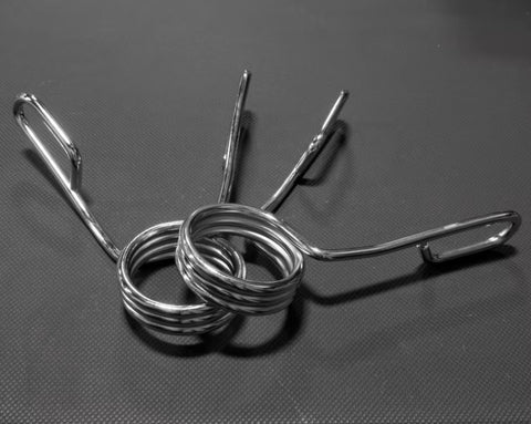 Spring Collars-Seguros de metal (Par)