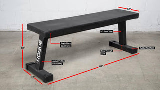 Utility Bench 2.0 (w/Rubber Feet)-Banca Plana