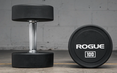 Rogue Urethane Dumbbell - Par de mancuernas redondas de uretano
