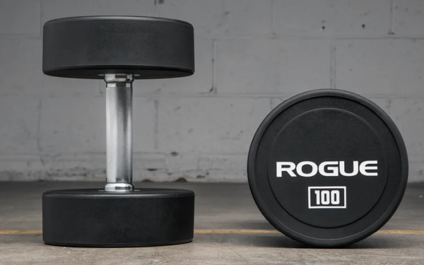 Rogue Urethane Dumbbell - Par de mancuernas redondas de uretano