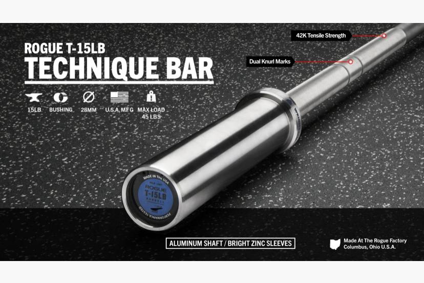 Bright Zinc Rogue Boneyard Bella Bar Rogue Barbell 15kg Store