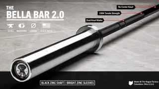 25mm Bella Bar 2.0-Barra Olímpica Para Mujer
