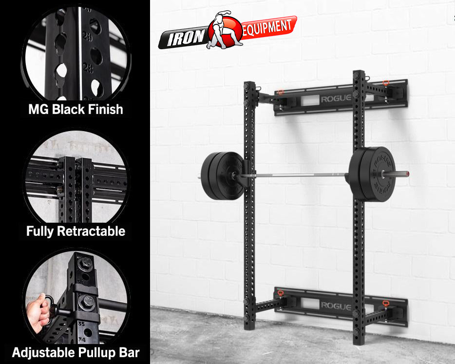 Monster RM-3W Fold Back Wall Mount Rack – Iron Equipment - Equipo para ...