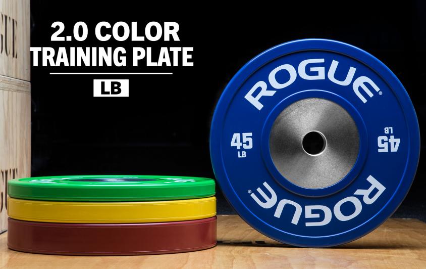 Rogue Color Training 2.0 Plates LB - Discos para halterofilia