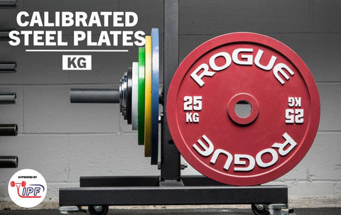 Rogue Calibrated KG Steel Plates - Discos para Powerlifting