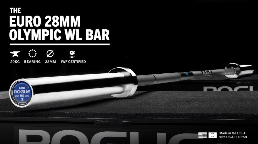 Rogue 28MM IWF Olympic Weightlifting Bar - Cerakote Barra Olímpica