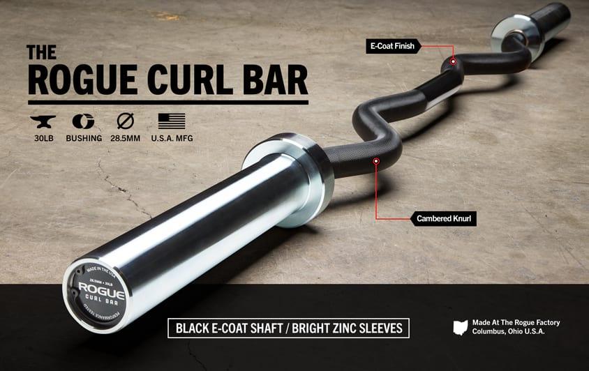 Rogue Curl Bar - Barra Z curva