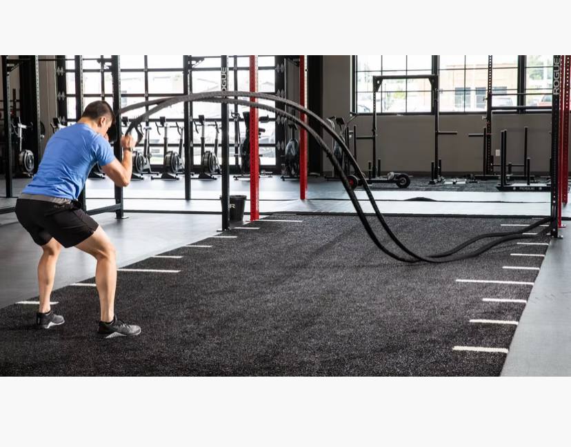 Rogue Crossover Rope Rogue 45' Sheathed Conditioning Rope - Cuerda de batalla – Iron ...