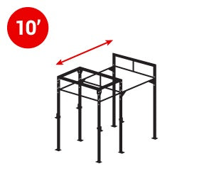 Rogue ML 10S Standard 10 Monster Lite Rig 2.0 Jaula para 1 Estacion Iron Equipment Equipo para CrossFit