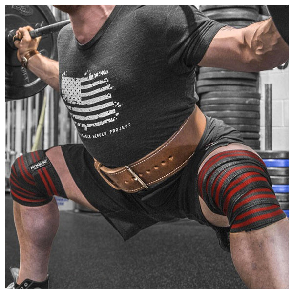 Rogue Knee Wraps - Vendas para rodillas – Iron Equipment - Equipo para ...